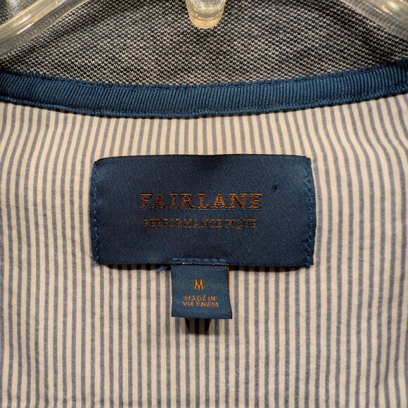 Fairlane Performance Pique 1/4 Zip Pull Over Size Med - Picture 7 of 12